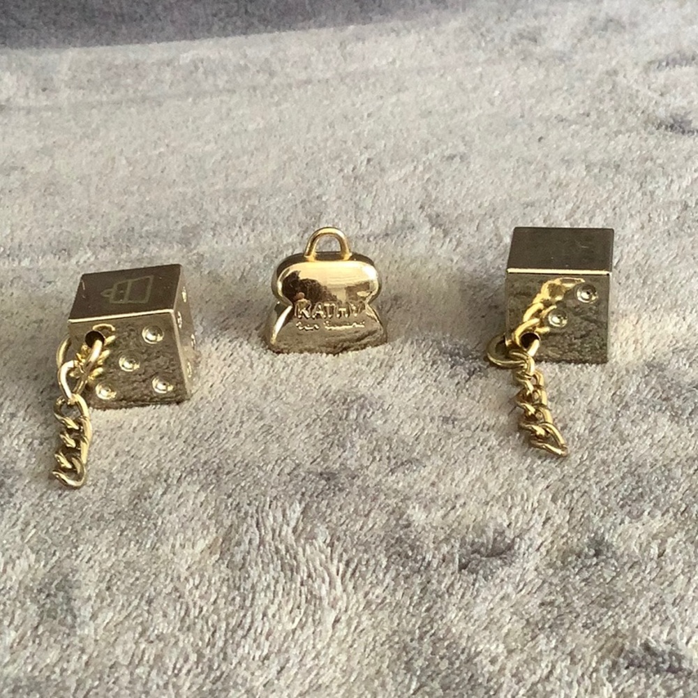 Set of 3 charms from Kathy Van Zeeland